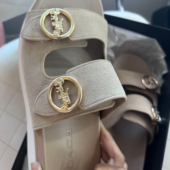 Coach Platforms Size 7; Like New! - Picture 2 of 6